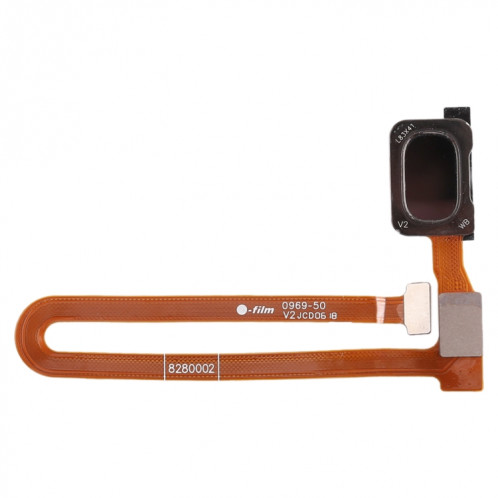 Pour câble flexible du capteur d'empreintes digitales OnePlus 6 (noir) SH935582-34