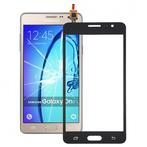 iPartsAcheter pour l'assemblage de numériseur d'écran tactile de Samsung Galaxy On7 / G6000 (noir) SI03BL1373-36