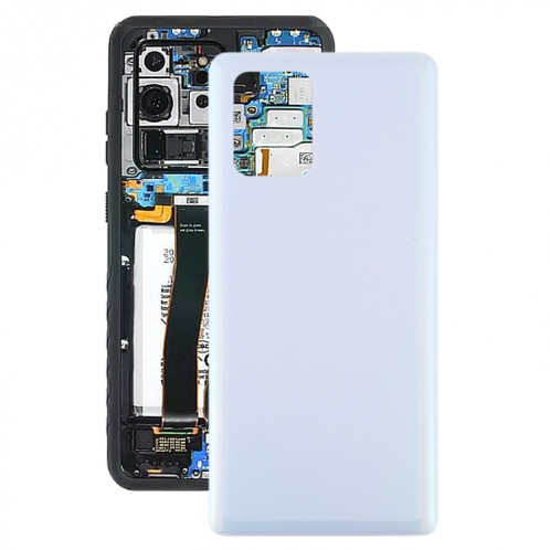 Coque arrière de batterie pour Samsung Galaxy S10 Lite (blanc) SH66WL1660-36