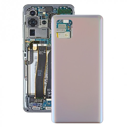 Pour le couvercle arrière de la batterie Samsung Galaxy A91 (argent) SH67SL1408-36