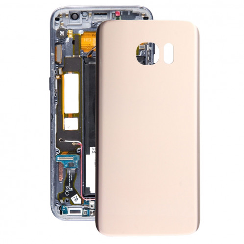 iPartsBuy Batterie Couverture Arrière pour Samsung Galaxy S7 Edge / G935 (Doré) SI50JL832-36
