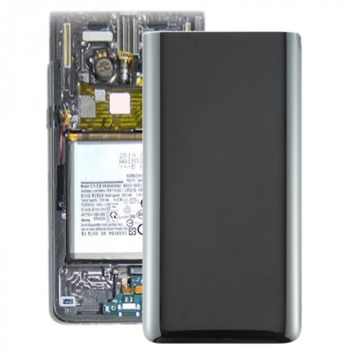 Pour le couvercle arrière de la batterie Galaxy A80 (noir) SH30BL369-36
