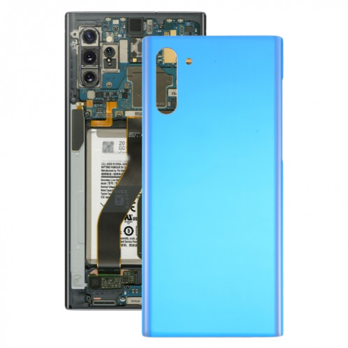 Pour le couvercle arrière de la batterie Samsung Galaxy Note10 (bleu) SH01LL646-36