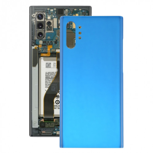Pour Samsung Galaxy Note10 + Batterie Couverture Arrière (Bleu) SH08LL286-36