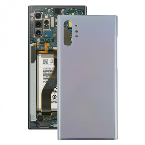 Pour Samsung Galaxy Note10 + Batterie Couverture Arrière (Argent) SH08SL883-36