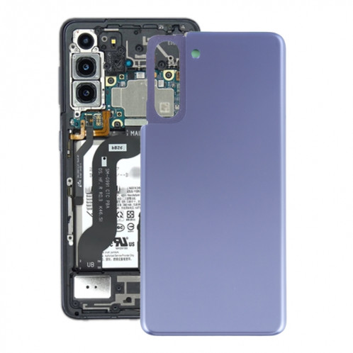 Pour le couvercle arrière de la batterie Samsung Galaxy S21 (violet) SH76PL1248-36
