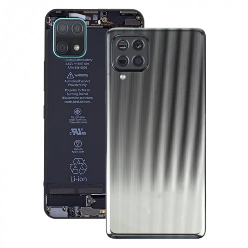 Pour Samsung Galaxy F62 SM-E625F Batterie Couverture Arrière (Gris) SH68HL786-36