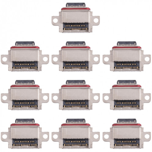 10 connecteurs de port de charge pour Samsung Galaxy Note10+ / Note10+ 5G SM-N975F, SM-N975U, SM-N9750, SM-N975U1, SM-N975W, SM-N975N, SM-N975X, SCV45, SM-N976F, SM-N976U, SM-N976, SM-N976B, SM-N976N, SM-N976V, SM-N9760, SH2889131-34