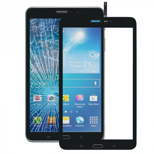 Pour Samsung Galaxy Tab Pro 8.4 / T321 Écran tactile d'origine avec adhésif optiquement transparent OCA (noir) SH966B142-36