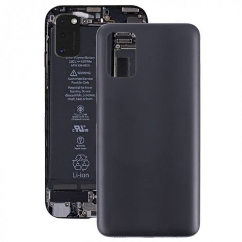 Pour Samsung Galaxy A03s SM-A037 Batterie Couverture Arrière (Noir) SH60BL382-36