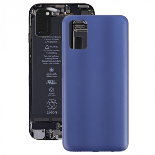 Pour Samsung Galaxy A03s SM-A037 Batterie Couverture Arrière (Bleu) SH60LL240-36