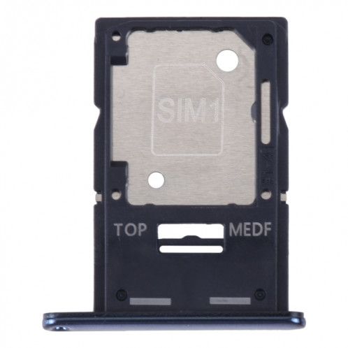 Pour Samsung Galaxy A54 SM-A546 Plateau de carte SIM d'origine + plateau de carte Micro SD (bleu) SH629L1824-34