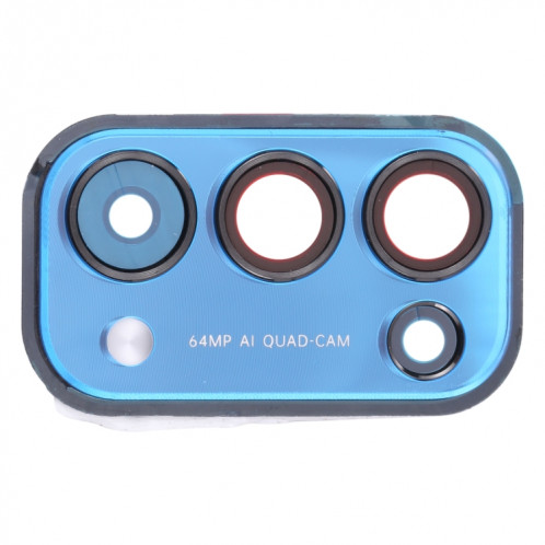 Pour OPPO Reno5 5G PEGM00, PEGT00, CPH2145 Couvercle d'objectif de caméra (Bleu) SH062L1196-34