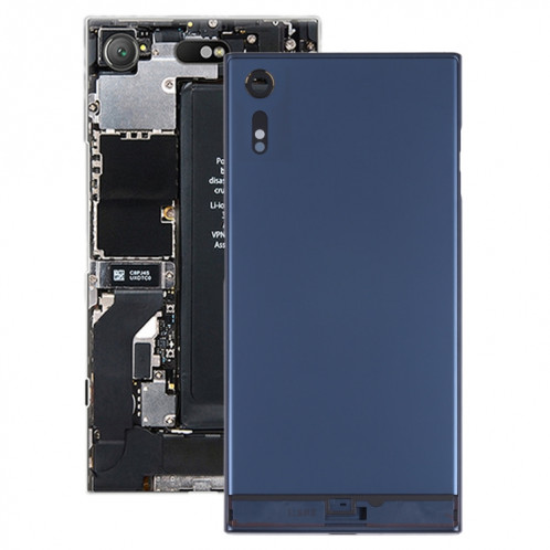 Couverture arrière de la batterie pour Sony Xperia XZ1 (bleu) SH502L932-36