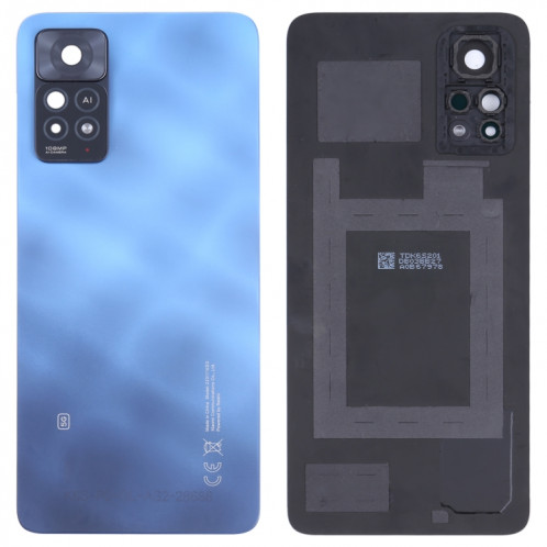 Coque arrière de batterie d'origine pour Xiaomi Redmi Note 11 Pro 5G 21091116I 2201116SG (Bleu) SH51LL1045-36