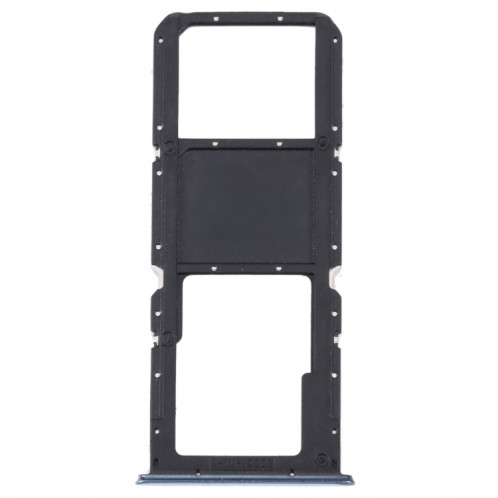 Pour OnePlus Nord N200 5G DE2118 / DE2117 Plateau de carte SIM + Plateau de carte Micro SD (Bleu) SH420L1575-34