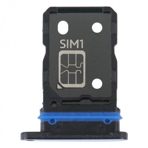 Pour vivo S15e plateau de carte SIM + plateau de carte SIM (bleu) SH697L827-34