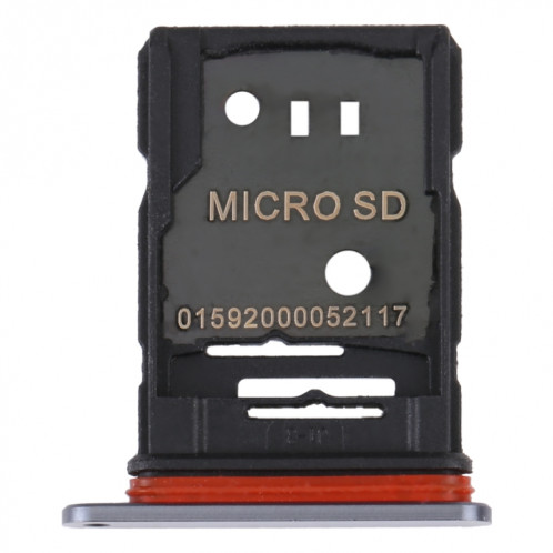 Pour TCL 20 Pro 5G Plateau de carte SIM d'origine + plateau de carte Micro SD (gris) SH757H540-34