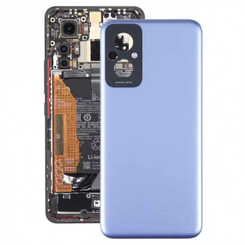 Pour Xiaomi Redmi 11 Prime Coque arrière de batterie d'origine (Violet) SH72PL814-36