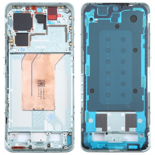 Pour Xiaomi 14 Pro, boîtier avant d'origine, cadre LCD, plaque de lunette (vert) SH398G1517-36