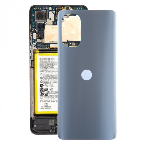 Pour Motorola Moto G62 5G Couvercle arrière de la batterie d'origine (gris) SH40HL357-37