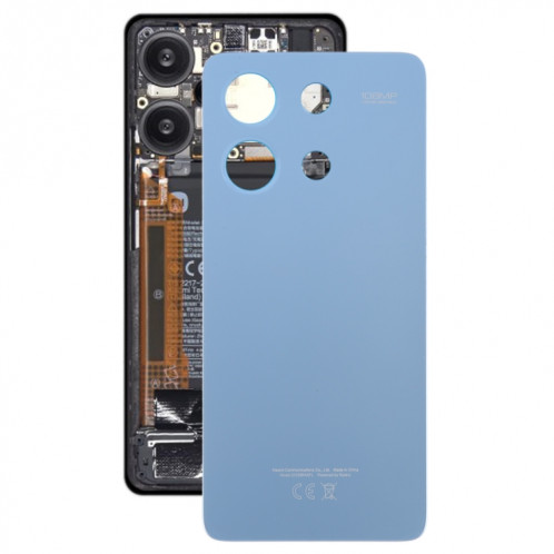 Pour Xiaomi Redmi Note 13 4G Couvercle arrière de la batterie d'origine (bleu) SH72LL511-37