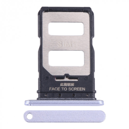 Pour Xiaomi Redmi Note 13 Pro + Plateau de carte SIM + Plateau de carte SIM (Violet) SH682P863-34