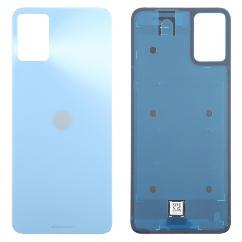 Pour Motorola Moto E22i Couvercle arrière de la batterie d'origine (bleu clair) SH2TTL207-37