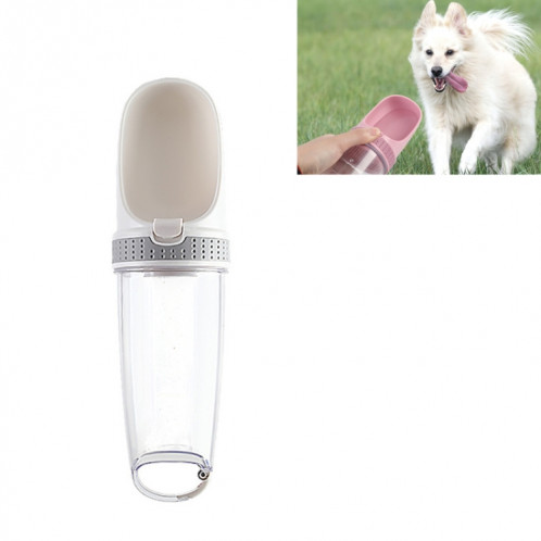 Fournitures pour animaux de compagnie pour chien, chat, fontaine portative d'extérieur avec bouilloire (blanc) SH201D1979-38