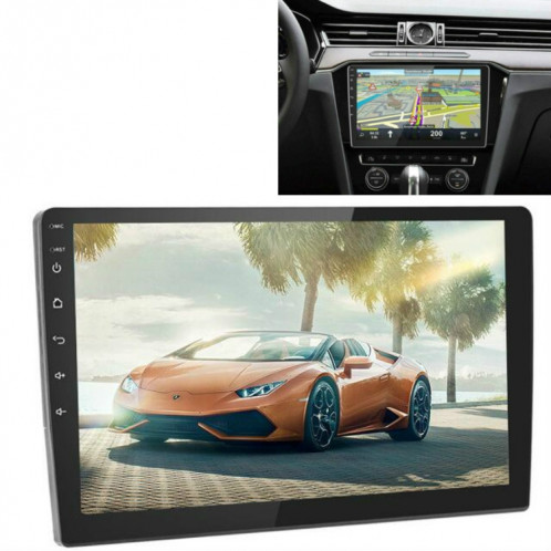 Machine universelle Android Navigation intelligente de voiture de navigation DVD Machine intégrée vidéo d'inversion, taille: 10 pouces 1 + 16G, spécification: caméra standard + 12 lumières SH90221245-316