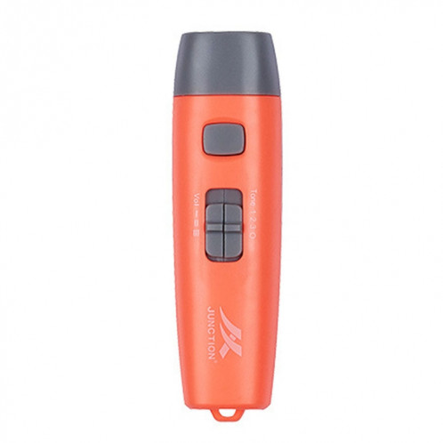 JUNCTION T9 sifflet électronique réglable pour arbitre de sport à haut décibel, sifflet d'entraînement pour animaux de compagnie de sauvetage (orange) SJ301C341-310
