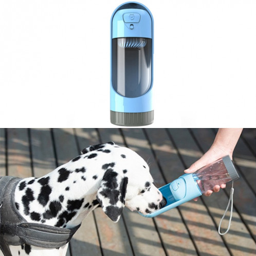 Tasse à boire anti-buvette antidérapante rétractable de DT en plein air avec filtre (bleu) SH102D197-37