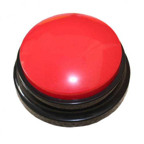 Pet Communication Button Dog Vocal Box Enregistrement Vocalizer, Style: Modèle d'enregistrement (Rouge) SH401E1019-37