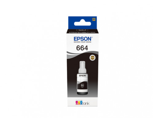 Epson noir T 664 70 ml T 6641 204486-34