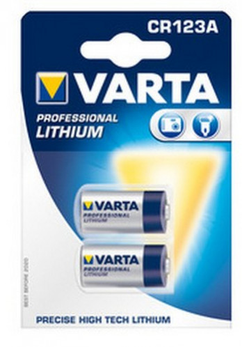 1x2 Varta Professional CR 123 A 486990-33