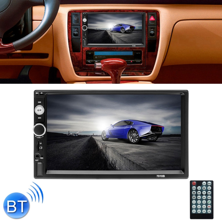 Lecteur MP3 Bluetooth pour voiture Audio Audio stéréo pour autoradio FM  Récepteur d'entrée USB Carte SD Auto Radio Lecture de musique avec  télécommande - Accessoire téléphonie pour voiture à la Fnac