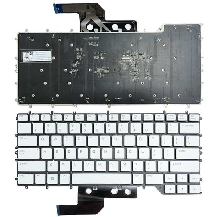 Pour Dell Alienware M15/R3/R4 US Version clavier d'ordinateur portable  rétro-éclairé rvb (YGFJK PK132VR2B01)