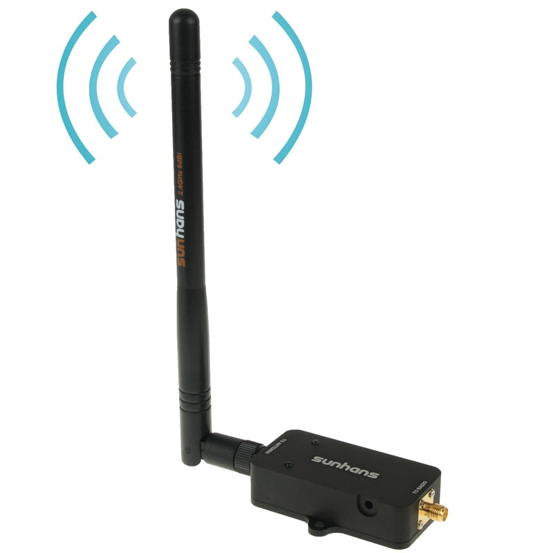 Répéteur WiFi 2.4GHz sans fil, amplificateur de signal réseau, antenne de  puissance pour routeur - AliExpress