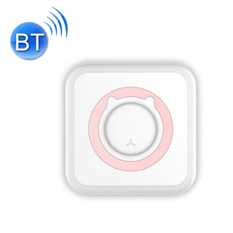Mini imprimante thermique portable Imprimante photo Bluetooth Imprimante de  collections d'erreurs de devoirs d'étudiant (Version anglaise rose)