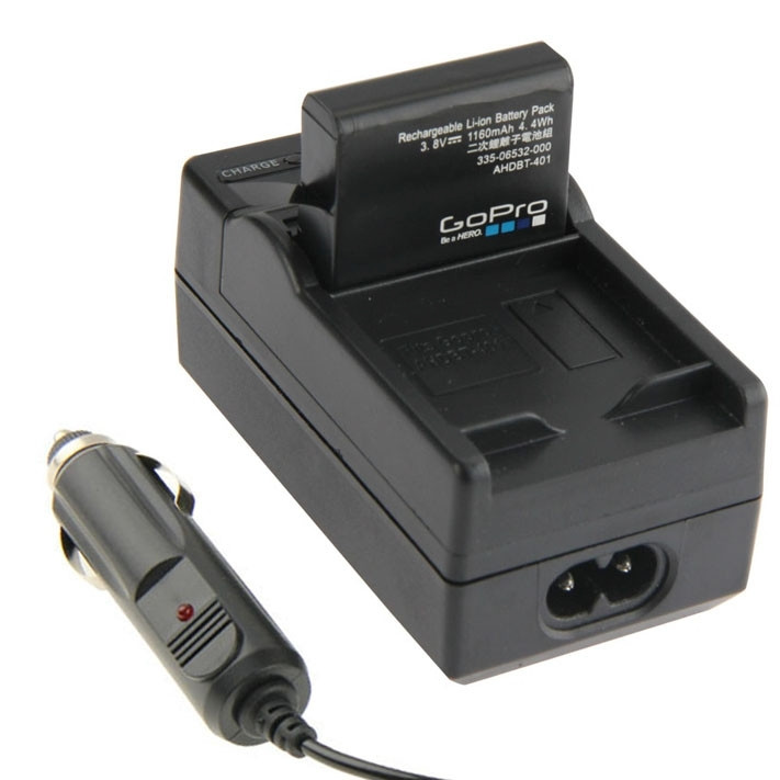 Chargeur pour GoPro Hero4 - batterie appareil photo