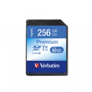 Verbatim SDXC carte 256GB Class 10 199950-20