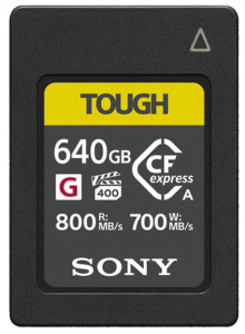 Sony CFexpress Type A 640GB CEAG640T 881568-20