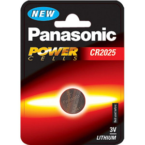 120x1 Panasonic CR 2025 Lithium Power VPE Master box 335993-20