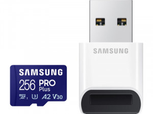 Samsung carte microSDXC 256 Go PRO Plus avec clé USB CSTSAM0123-20