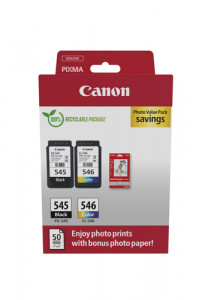 Canon PG-545 / CL-546 Photo Value Pack 826884-20