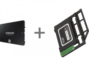 Kit d'installation second disque MacBook Pro Unibody Samsung 870 EVO 1 To DDISAM0166D-20
