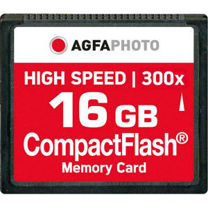 AgfaPhoto Compact Flash 16GB High Speed 300x MLC 368417-20