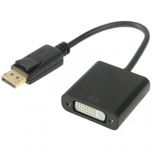 DisplayPort Male to DVI 24 + 5 adaptateur femelle, longueur de câble: 12cm (noir) SD0227-20