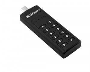 Verbatim Keypad Secure 32GB USB 3.1 Gen 1 USB-C 49430 466202-20