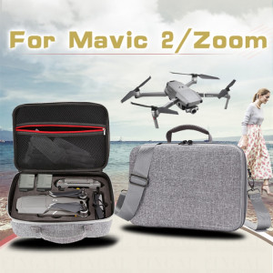 Etui portable antichoc étanche pour DJI Mavic 2 Pro / Zoom et accessoires, Taille: 29cm x 19.5cm x 12.5cm (Gris) SH154H701-20